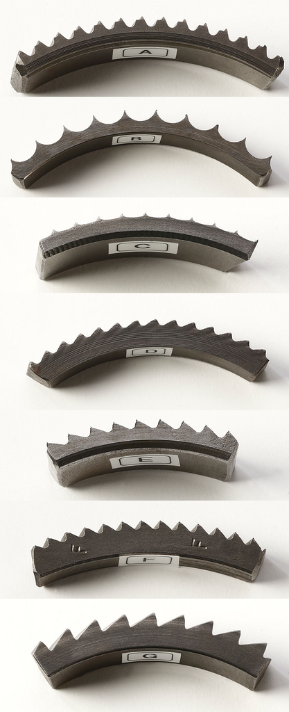 Staal doorvoer wals voor vierzijdige schaafmachines, ø 35 x ø 140 mm