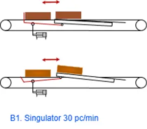 Product variant - singulator