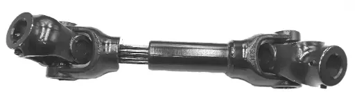 [PB-LM-UJ-0139B] Cardan 395L avec rainures de clavette aux deux extrémités
